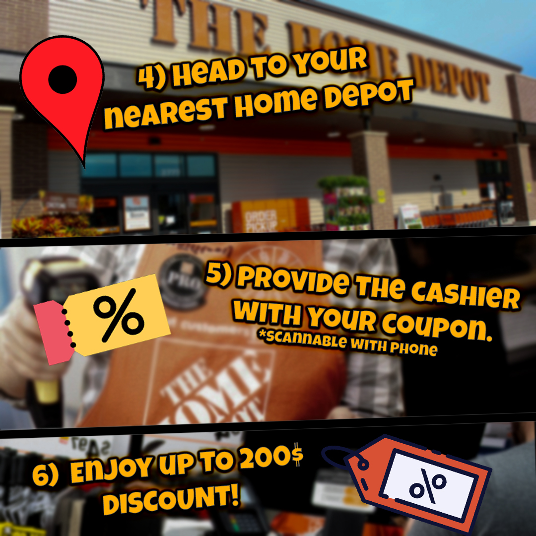 Home Depot Coupon In-Store Guide