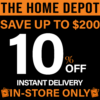 Home Depot 10 off Coupon 2024